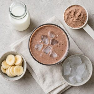 Choc Banana Protein Smoothie