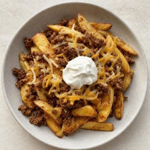 Loaded Air-Fryer Fries