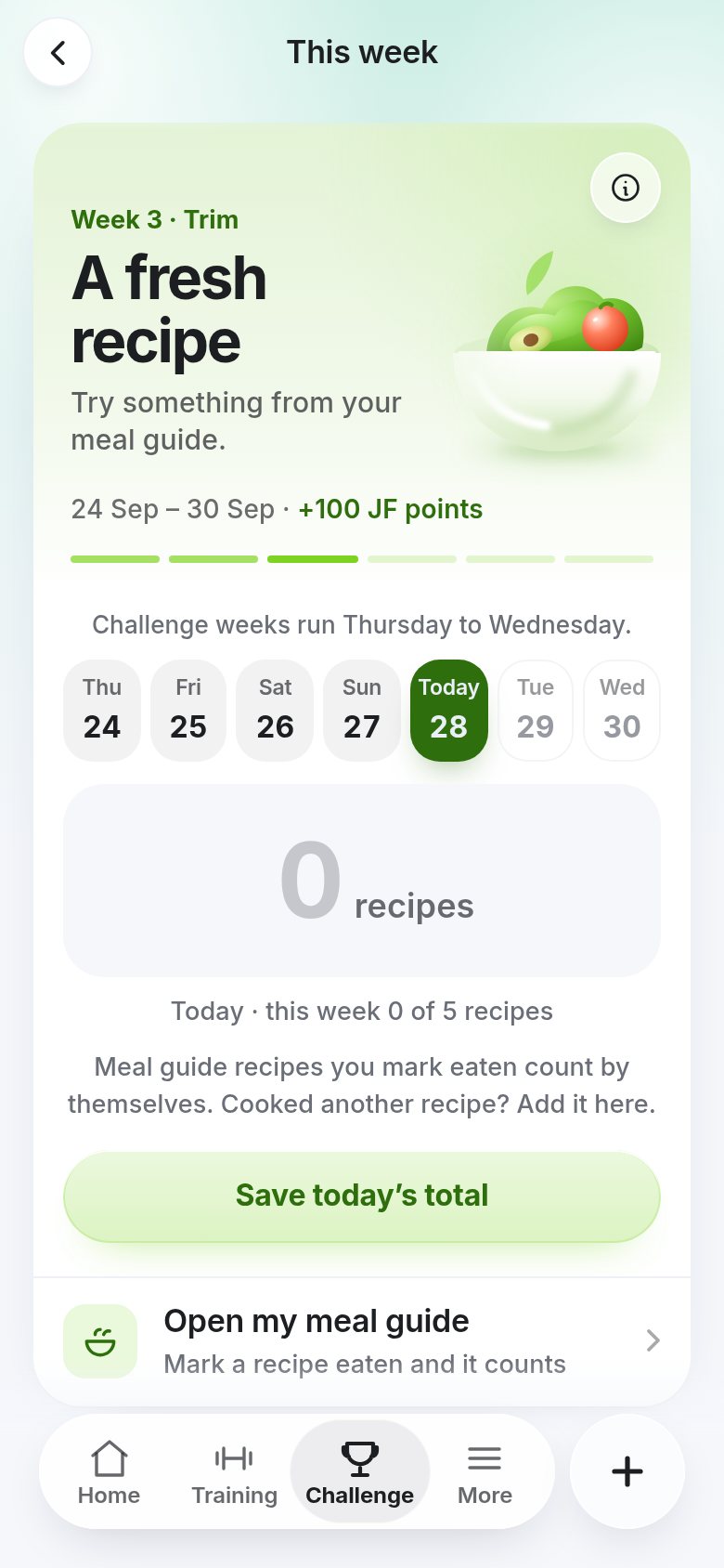 This week's challenge